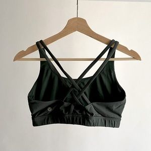 Lululemon Energy Bra Dark Forest